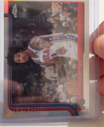 2025-26 Topps Chrome #114 Kelly Oubre Jr. — front