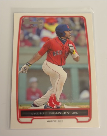 2012 Bowman Prospects #BP66 Jackie Bradley Jr. — front