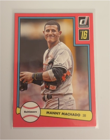 2016 Donruss 1982 Retro #D82-30 Manny Machado — front