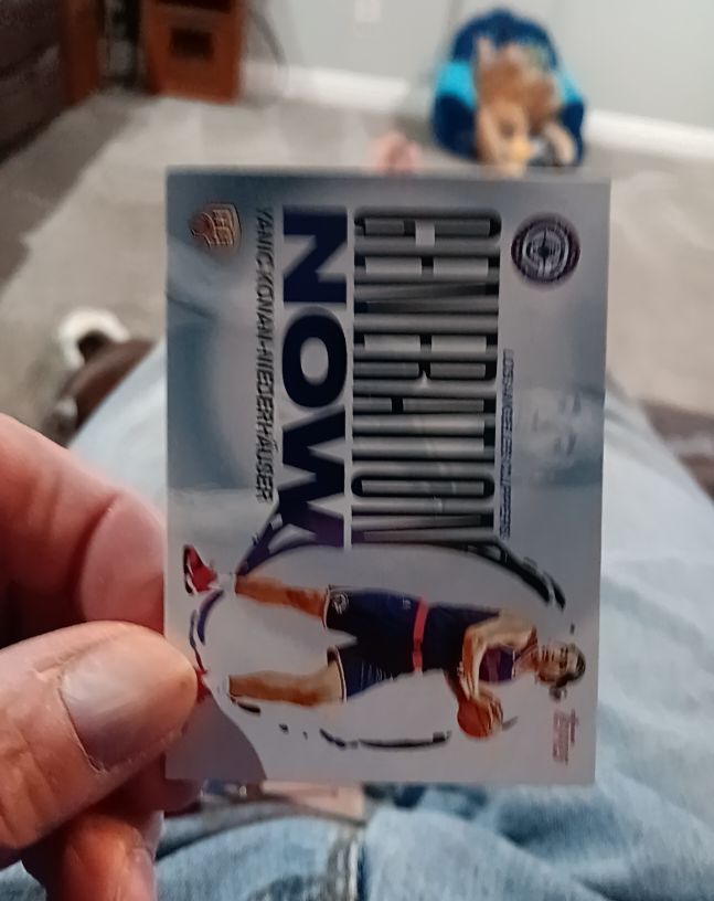 2025-26 Topps #GN-30 Yanic Konan-Niederhauser Generation Now — front