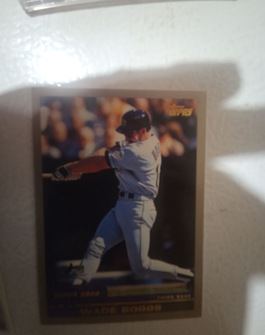 2000 Topps #3 Wade Boggs — front