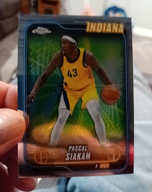 2024-25 Topps Chrome #64 Pascal Siakam — front