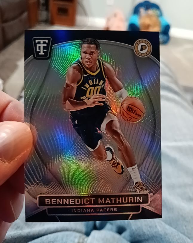 2024-25 Panini Totally Certified #61 Bennedict Mathurin — front