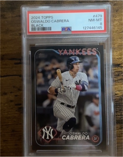 2024 Topps #479 Oswaldo Cabrera — front