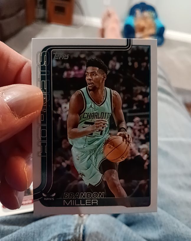 2025-26 Topps #68 Brandon Miller — front