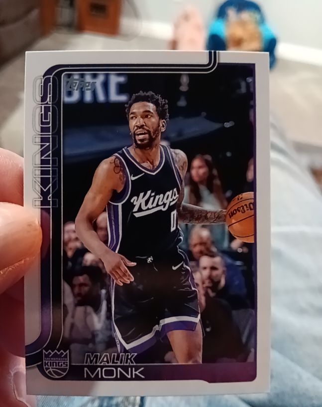 2025-26 Topps #164 Malik Monk — front