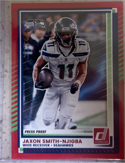 2025 Donruss #6 Jaxon Smith-Njigba — front