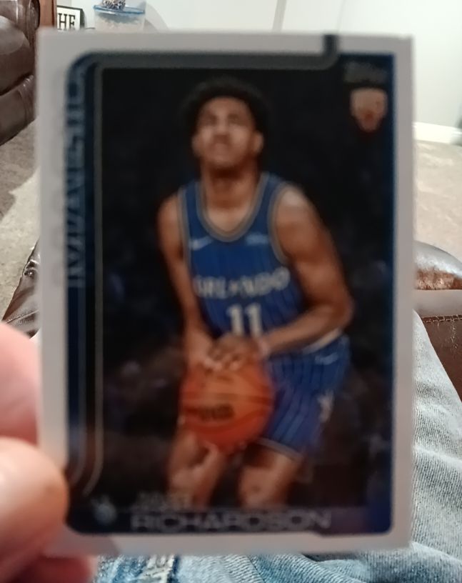 2025-26 Topps #225 Jase Richardson — front