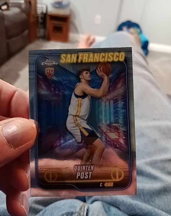 2024-25 Topps Chrome #121 Quinten Post — front