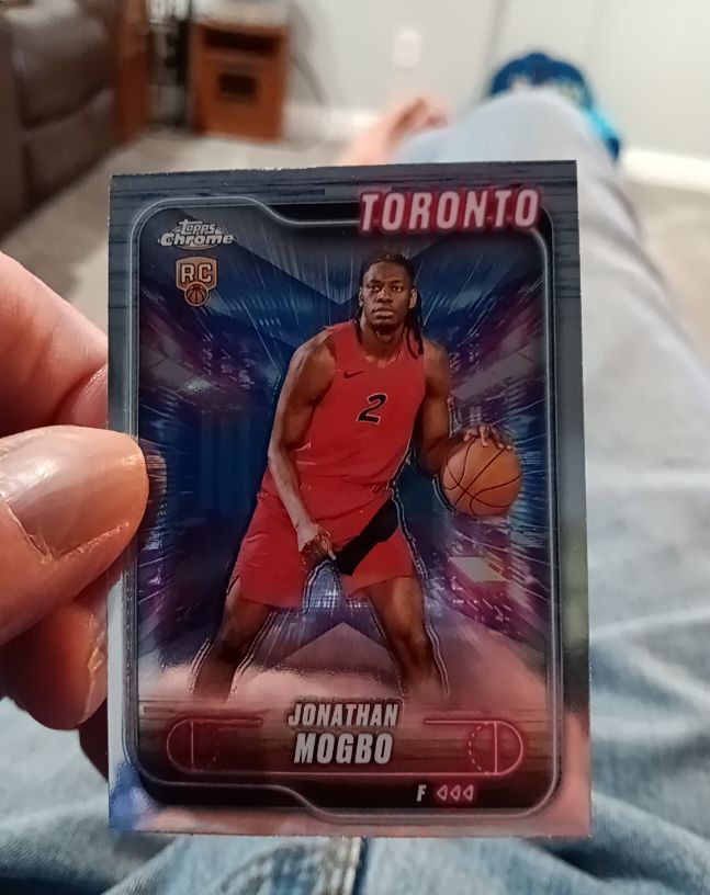 2024-25 Topps Chrome #194 Jonathan Mogbo — front