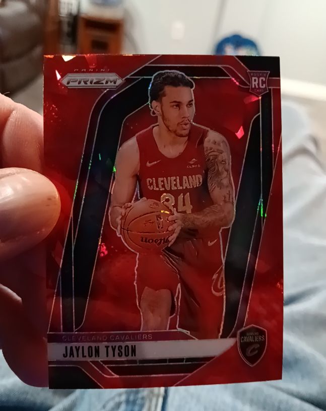 2024-25 Panini Prizm #228 Jaylon Tyson — front