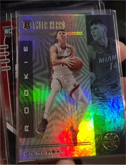 2019-20 Panini Illusions #175 Tyler Herro — front