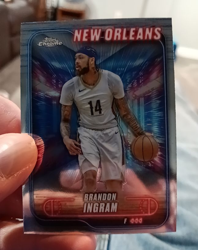 2024-25 Topps Chrome #154 Brandon Ingram — front