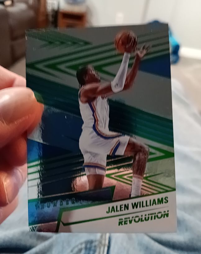 2024-25 Panini Revolution #55 Jalen Williams — front