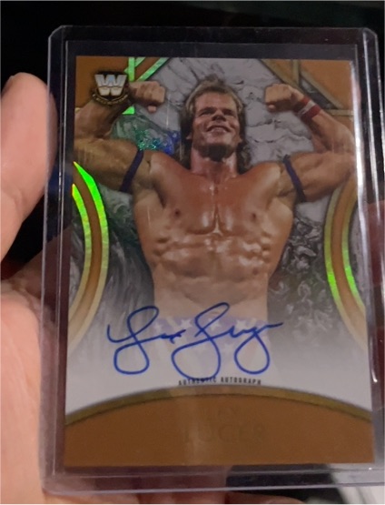2018 Topps WWE Legends Lex Luger Autograph — front