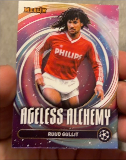 2024-25 Topps Merlin Ageless Alchemy #AA-13 Ruud Gullit — front