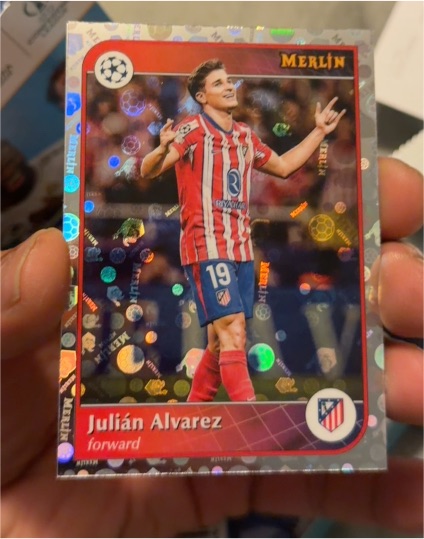 2024-25 Topps Merlin #19 Julián Alvarez — front