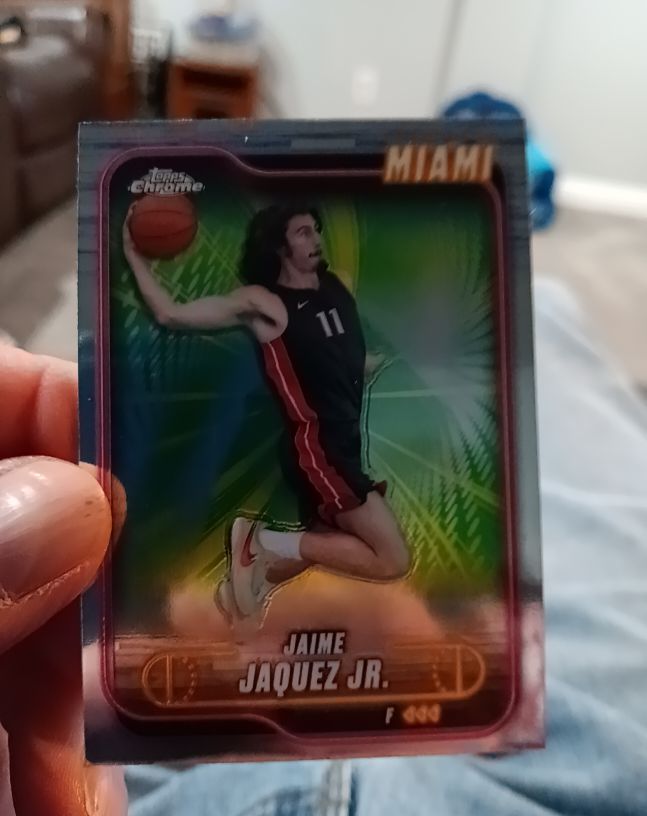 2024-25 Topps Chrome #36 Jaime Jaquez Jr. — front
