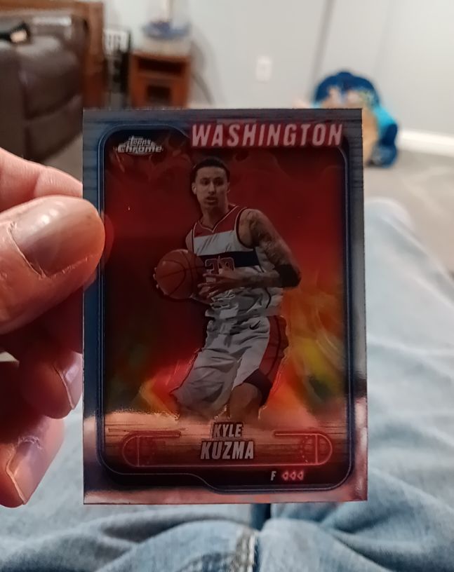 2024-25 Topps Chrome #15 Kyle Kuzma — front