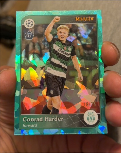 2024-25 Topps Merlin #19 Conrad Harder — front