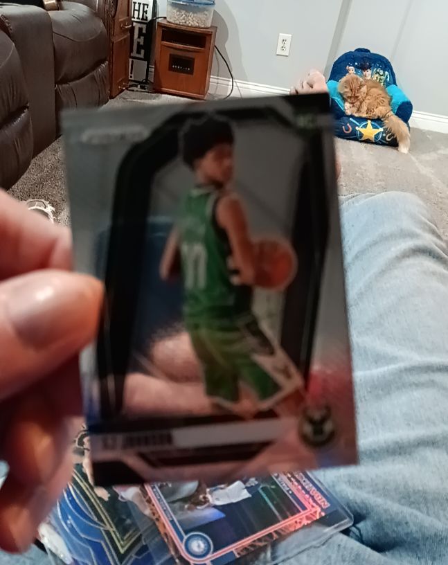 2024-25 Panini Prizm #251 AJ Johnson — front