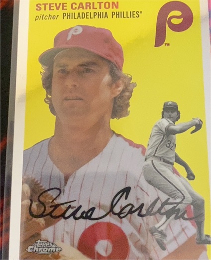 2023 Topps Chrome Platinum Anniversary #97 Steve Carlton — front