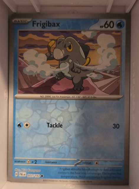 2023 Pokémon Paldea Evolved #057 Frigibax — front