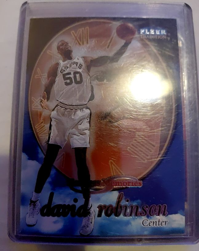 1998-99 Fleer Tradition Timeless Memories #8TM David Robinson — front