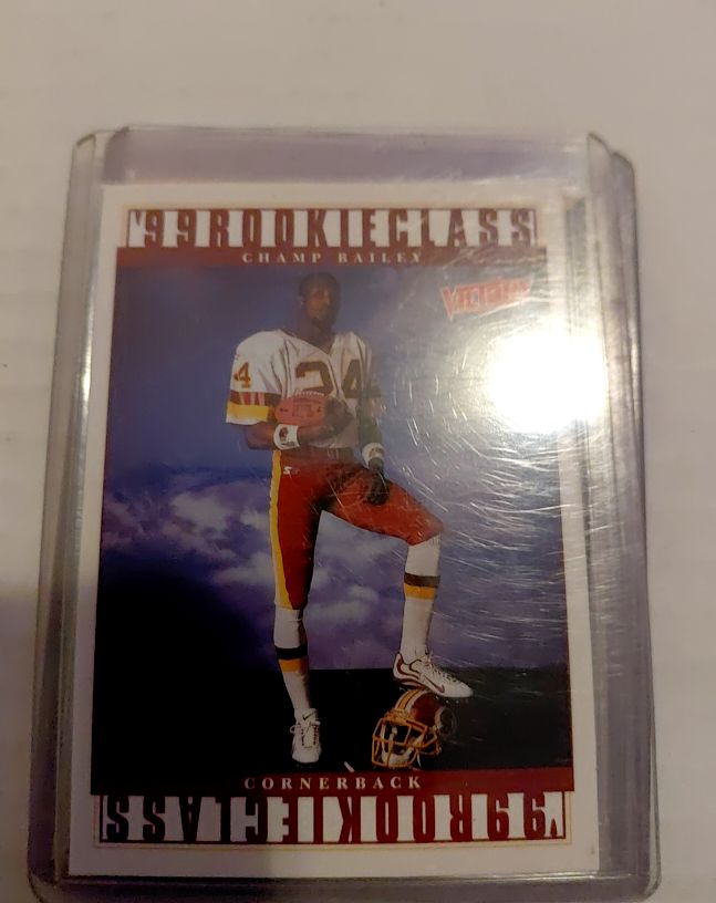 1999 Upper Deck Victory #unknown Champ Bailey Rookie Class — front