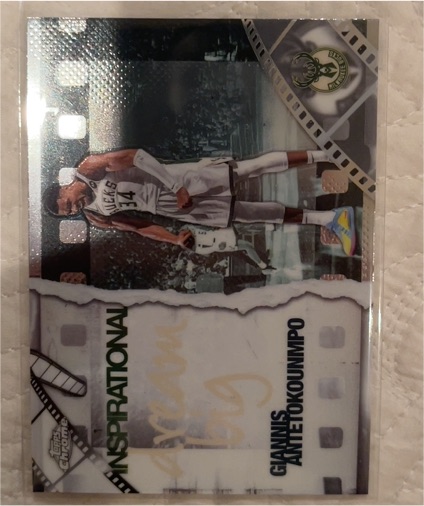 2025-26 Topps Chrome #IP-3 Giannis Antetokounmpo Inspirational — front