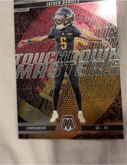 2025 Panini Mosaic Touchdown Masters #7 Jayden Daniels — front
