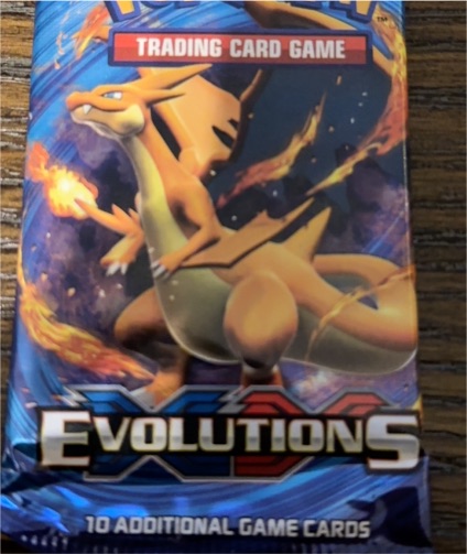 2016 Pokémon XY Evolutions Booster Pack — front