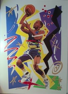 1990-91 Hoops #361 Michael Adams — front