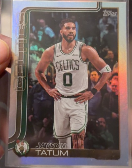 2025-26 Topps #1 Jayson Tatum — front