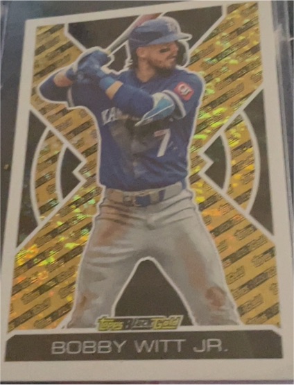 2025 Topps Update #BG-16 Bobby Witt Jr. — front