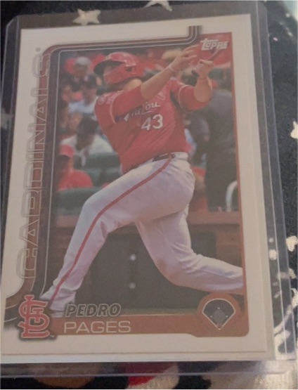 2025 Topps Series 1 #252 Pedro Pages — front