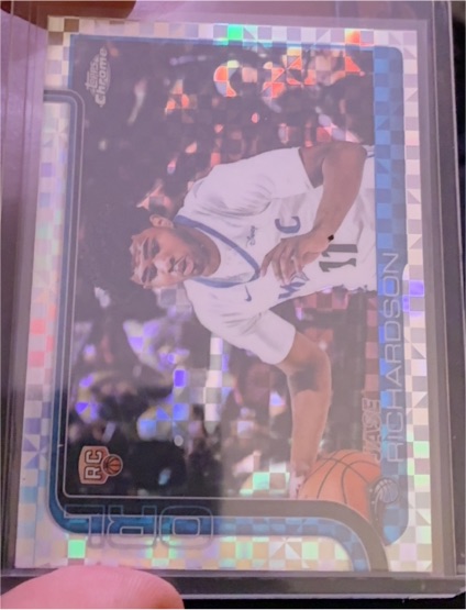 2025-26 Topps Chrome #275 Jase Richardson — front