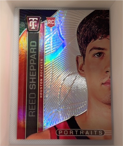 2024-25 Panini Totally Certified #20 Reed Sheppard Portraits Rookie — front
