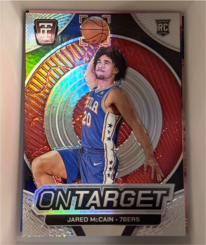 2024-25 Panini Totally Certified #6 Jared McCain On Target Rookie — front