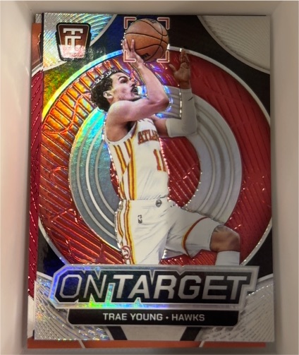 2024-25 Panini Totally Certified On Target #2 Trae Young — front