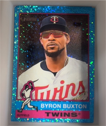 2025 Topps Heritage #282 Byron Buxton — front