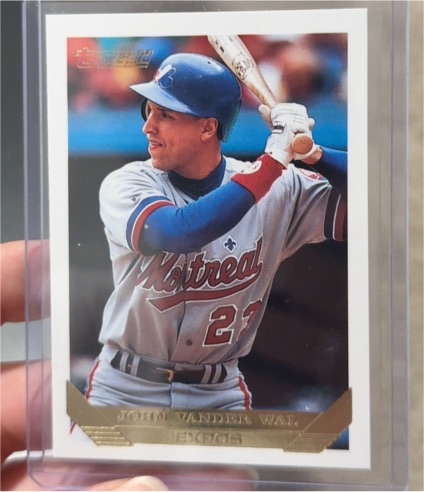 1993 Topps Gold #69 John Vander Wal — front