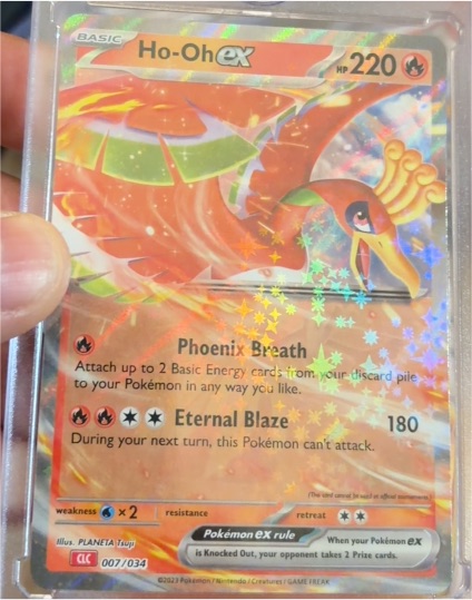 2023 Pokémon Classic Collection #007 Ho-Oh ex — front