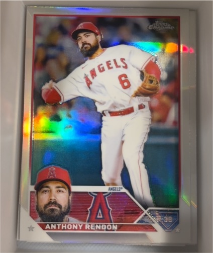 2023 Topps Chrome #123 Anthony Rendon — front