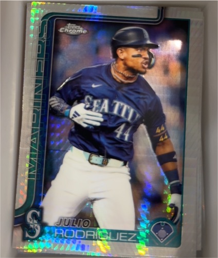 2025 Topps Chrome #261 Julio Rodriguez — front