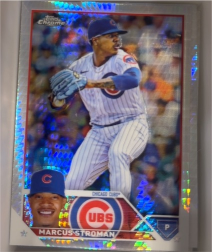 2023 Topps Chrome #212 Marcus Stroman — front