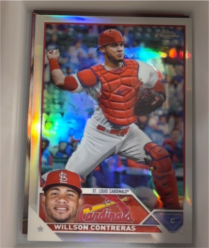 2023 Topps Chrome #139 Willson Contreras — front