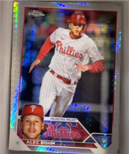 2023 Topps Chrome #105 Alec Bohm — front