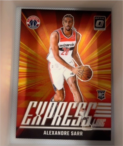 2024-25 Donruss Optic #11 Alexandre Sarr Express Lane — front