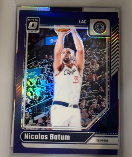 2024-25 Panini Donruss Optic #193 Nicolas Batum — front